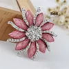 Brooches Pins RONGQING 6.0 6.0cm Flower For Women Up Jewelry Suit Hats Antique Corsages Brand Pin Brooch
