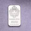 Autres arts et métiers - Scottsdale Silver 999 Fine Silver One Troy Once 1 Bars Bullion In God We Trust Coin avec vitrine