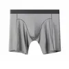 Underbyxor Herrkläder Ice Silk Extended Sports Wear Pants Antibacterial Seamless Plus Size Boxer Briefs