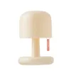 Lampade da tavolo Mini Desktop Sunset Lamp Creativo USB Ricaricabile Stile fungo Led Night Light per Coffee Bar Home Decor Camera da letto AA230421