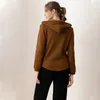 Chemises actives veste polaire pour femmes, pour l'automne et l'hiver, isolation épaisse, Fitness, Sports de plein air, capuche en velours de corail