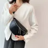Cintura sacos cintura para mulheres clássico sólido crossbody saco moda bum bolsa de couro pu bolsa casual fanny packs meia lua cinto bolsa 231120