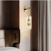 Wall Lamp Vadim Post-modern Gold Glass For Bathroom Mirror Light Fixtures Nordic Home Lighting Decor E14 Bed Room