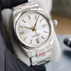 Mens Watches for Men Watch 고급 다이아몬드 시계 자동 기계식 41mm 풀 스테인레스 스틸 스트랩 발광 사파이어 손목 시계 Montre de Luxe