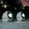 Novo jardim ao ar livre simulação luzes de pedra ao ar livre jardim gramado decoração led holofotes à prova dwaterproof água