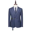 Costumes pour hommes de haute qualité 6XL Blazer hommes Style britannique Premium Simple élégant mode affaires décontracté fête Gentleman formel ajusté