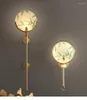 Wandlampe Chinesische Emaille Farbe Wohnzimmer Glas Esszellen Schlafzimmer Bett Kopfstudium Kupfer