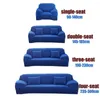 Pokrywa krzesełka All-Inclusive Etye Sofa Cover Slipcovers Elastic Couch Case Cushion Loveseat Fundas w stylu L Fundas