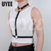 Gürtel UYEE Mode Gürtel PU Leder Harness Straps für Frauen Sexy Dessous Goth Strumpfband Punk Taille Kette Y2k Zubehör