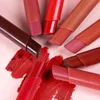 Szminka 8 kolorów aksamitne matowe sztyfcie wargi pocałunek Lipstick Długa opóźnienie Wodoodporna, nietknięta szklanka lipgloss czerwone usta makijaż do ust 231121