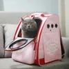 Kedi Taşıyıcılar Açık Taşıyıcı Tuval Çanta Hafif Plastik Şeffaf Moda Sırt Çantası Havalandırma Bolsa Pet