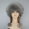 BeanieSkull Caps Moda Estilo Luxo Inverno Russo Natural Real Chapéu De Pele 2023 Mulheres Quentes Boa Qualidade 100 Genuíno Cap 231120