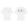 Designer Fashion Men's T-shirts Kenzo toppkvalitet Män kvinnor Tshirts Womens Summer Street Apparel Kort ärm Tiger Head Brodery Letter Print Loose 4 K7az