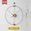 ウォールクロックキッチン大きな時計豪華な電子メタルモダンデザインムーブメントOrologio da parete装飾