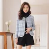 Ternos femininos formais blazers jaquetas casaco para mulheres negócios trabalho wear outono inverno manga longa outwear topos roupas