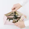 Makeup Brushes 1 Pc Large Women Cosmetic Bag PU Leather Waterproof Zipper Make Up Travel Washing Organizer Beauty Case