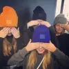 Vinterhatt beanie/skalle kepsar varm hatt unisex kvinnors höst och vinter ull 100% dubbel lager varma skulies ull varm stickad hatt motorhuv