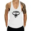 Camisetas sin mangas para hombre Camiseta sin mangas para hombre Gym Stringer Singlets Ropa de fitness Entrenamiento Camisa sin mangas de algodón Camiseta interior de verano Chaleco masculino 230421