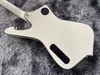 China electric guitar ice man black and white color gold hardware mahogany body neck