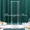 Party Decoration Acrylic Wedding Centerpiece Flower Stand Bouquet Decorations Marriage Vase Event