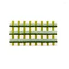 Carpets Handmade 3D Tufting Decorative Area Rug Grass Green Color Nordic Style Home Collection Carpet Thick Floor Mat