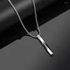 Pendentif Colliers Creative Trend Twisted Stick Collier pour hommes Mobius Street Daily Bijoux Accessoires Cadeaux