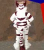 2024 Costume de mascotte de tigre d'Halloween Costume de lapin de Pâques en peluche costume thème déguisement publicité costume de fête d'anniversaire tenue