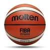Bollar högkvalitativa basketboll Boll Officiell storlek 765 PU läder utomhus inomhus match träning män kvinnor basket baloncesto 231121