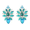 Dangle Earrings Shiny Rhinestone Water Drop For Women Fashion Jewelry Trendy Girls' Colletion Accessories