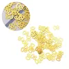 Party Decoration 80 Sequins 80th Birthday Table Scatters Golden Eighty Years Old Anniversary Decor Wedding 1200pcs