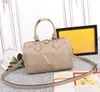 Speedy Bandouliere 25 Sac à Main Noir Blanc Beige Sac Bandoulière Cuir Grainé Cadenas Business Shopping Luxes Designers Sacs