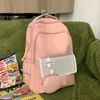 Torby szkolne Dziewczyny dla nastolatków uczeń słodki plecak Kobiety nylonowy kampus japoński dud