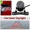 1PC Car LED Laser Fog Light Motorcycle Tail Lamp Vehicle Anti-Collision Taillight Brake Warning Lamp Auto Parking Brake Light