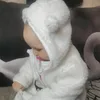 Gilet Bambini Giacca di flanella Autunno e inverno Vestiti per bambina Con cappuccio Carino Capispalla per bambini Abbigliamento Cappotto caldo per ragazzi 1 5 anni 231120