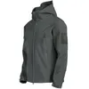 Men's Jackets Fleece Outdoor Soft Hardshell Jacket Solid Color And Men Light Hoodie Water Proof Rain Boys Work Coat