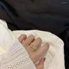 Pierścionki ślubne Pierścień dla kobiety moda złota srebrny motyl palec wskazujący dżernestony kradną biżuterię 2023 BOHO luksus