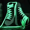 Shoe Parts Accessories 1 Pair Luminous Shoelaces for Kid Sneakers Men Women Sports Shoes Laces Glow In The Dark Night Shoestrings Reflective 230420