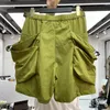 Men s Shorts Multiple Pockets Men Women Quality ArmyGreen Black Breechcloth Inside Tag Label 230421