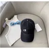 23SS Summer Designer Hat Brand Pełne szczegóły Alphabet Tward Top Baseball Duck Cap Męskie i Damskie Blue Blue Dżins
