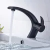 キッチン蛇口Vidric Faucet Modern Creative Washa Designバスルームゴールドミキサーと冷水タップオイル