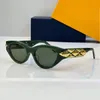 Klassische Damen-Designer-Sonnenbrille Mallettage in Cat-Eye-Qualität von hoher Qualität mit goldenen Mallettage-Metallnieten an den Beinen, ovale Acetat-Sonnenbrille Z1986E für den Urlaub