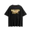 men t shirt designer man Women manMen's TShirts woman Meichao gold powder letter printing washing water used men's and women's Short Sleeve