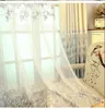 Gordijngordijnen voor levende eetkamer slaapkamer slaapkamer op maat gemaakte Europese stijl Chenille Jacquard luxe high-end weduwe decor