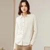 Cardigan de malha feminina pura cashmere inverno camisa de fundo térmico lapela camisola de malha ajuste blusa macia cor sólida topo