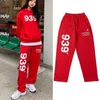 Calças masculinas Moda coreana Calças de corrida feminino Mulheres primavera verão jazz hip hop de tamanho grande calça de moletom kpop dança y2k roupas 939 Print Sports calças J230420