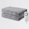Одеяла кровати теплое электрическое отопление таймера контроллер хлопка низкомопромогание одеяло