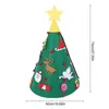 Kerstversiering Vilten kerstboomset Kinderkamers Decoratiebenodigdheden Grappig DIY Verlichte kerstboom Festival Pre-kleuterschool Vilten speelgoed 231120