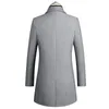 Männer Wolle Mischungen Männer Lange Winter Jacken Kaschmir Trenchcoats Hohe Qualität Männlich Business Casual 4XL 231120