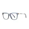 9212 Jiuling lunettes nouveauté optique lunettes cadre lunettes claires carré Anti lumière bleue grand