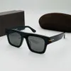 711 Schwarz-Grau-Quadrat-Sonnenbrille für Männer Luxus-Designer-Sonnenbrille Sunnies gafas de sol Sonnenbrille Sun Shades UV400 with Box